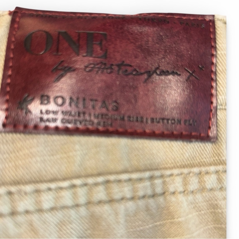 One Teaspoon Bonitas Australian Boho distressed grunge Frayed Jean Shorts 28 - Picture 9 of 14